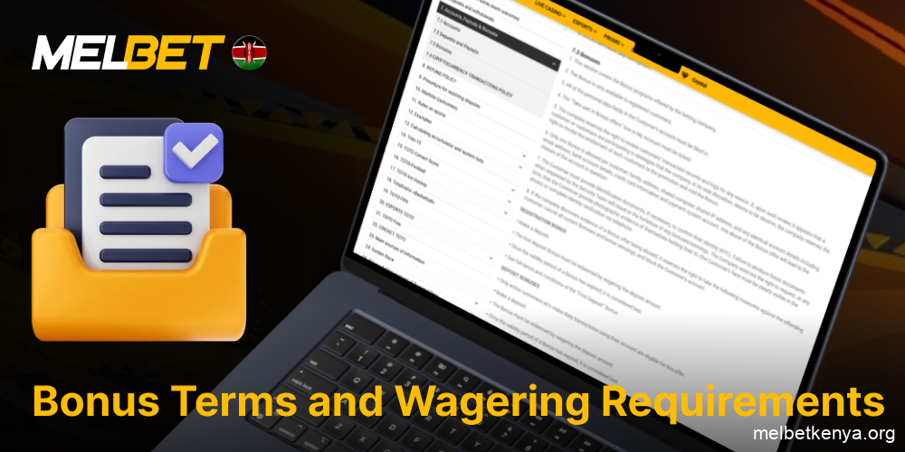 Overview of Melbet Kenya bonus terms, wagering rules, and playthrough limits for sports and casino bonuses