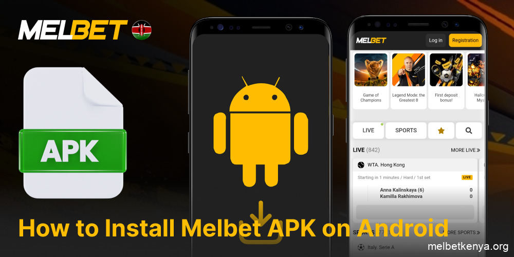 Пошаговая установка APK для приложения Melbet