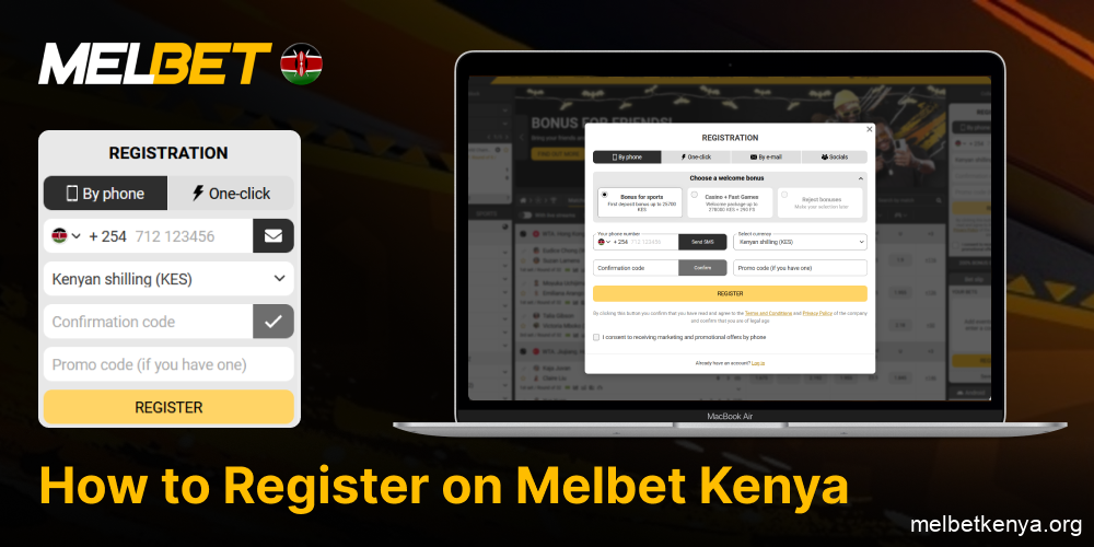 Step-by-step guide to sign up at Melbet Kenya and start betting