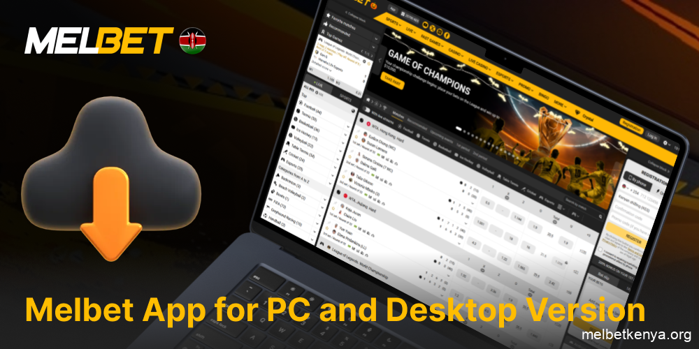 Use Melbet on PC with full desktop features