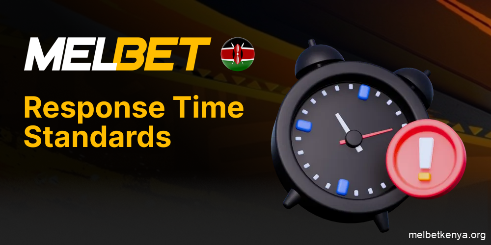 Average response time of Melbet Kenya support