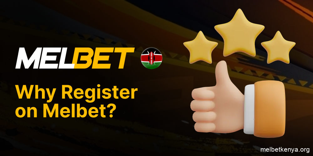 Benefits of registering on the Melbet website